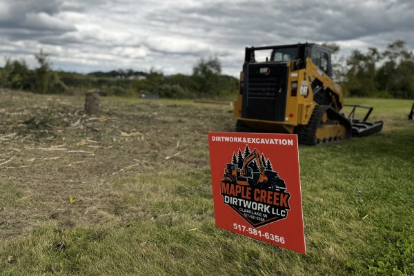 land clearing and dirt work in onsted mi