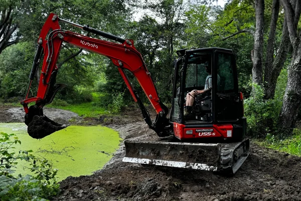 moving water off flat ground in blissfield mi