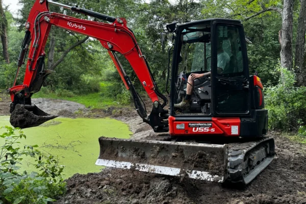 pond excavation napoleon mi