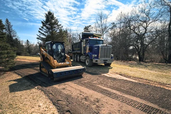 yard grading milan mi
